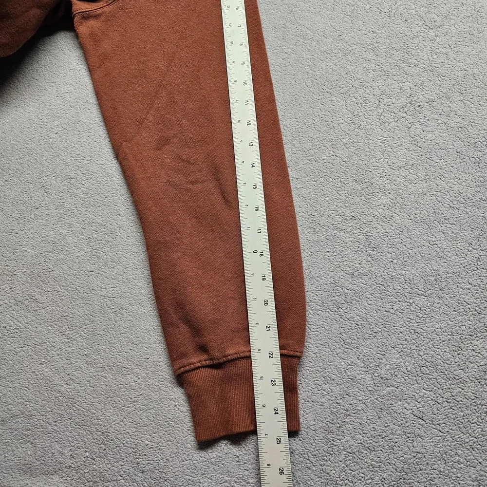 The North Face Never Stop Exploring Hoodie Mens M Brown Fleece Lined Pullover